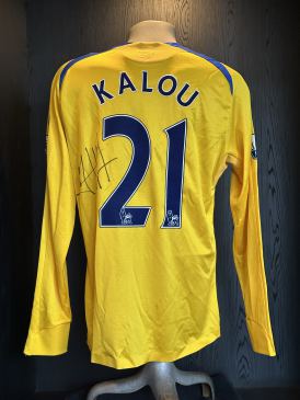 Match worn away shirt Chelsea FC Salomon Kalou