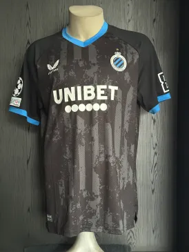 Matchworn Club Brugge Shirt Skov Olsen Champions League